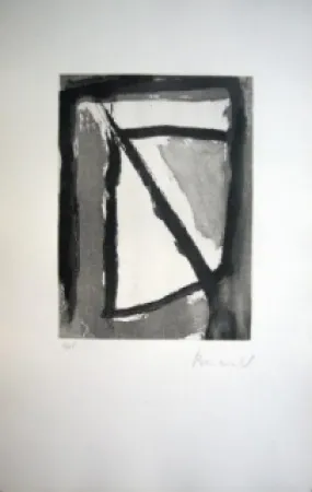 Aquatint Van Velde - MP 377 - Hantise 5