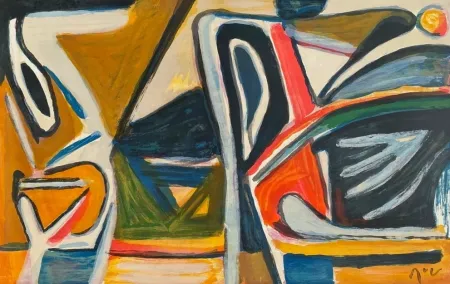 Lithografie Van Velde - MP 387 - Exubérance