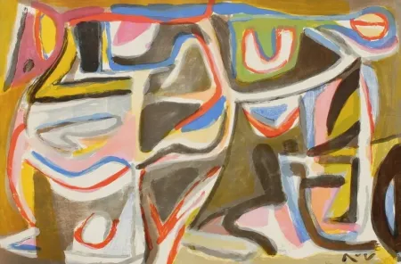 Lithografie Van Velde - MP 394 - Enigme