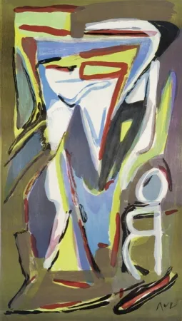 Lithografie Van Velde - MP 396 - Nord