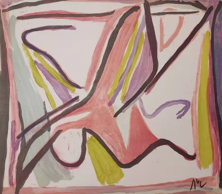 Lithografie Van Velde - MP 403 - Séparation