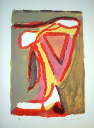 Lithografie Van Velde - MP 45