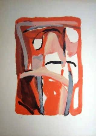 Lithografie Van Velde - MP 47