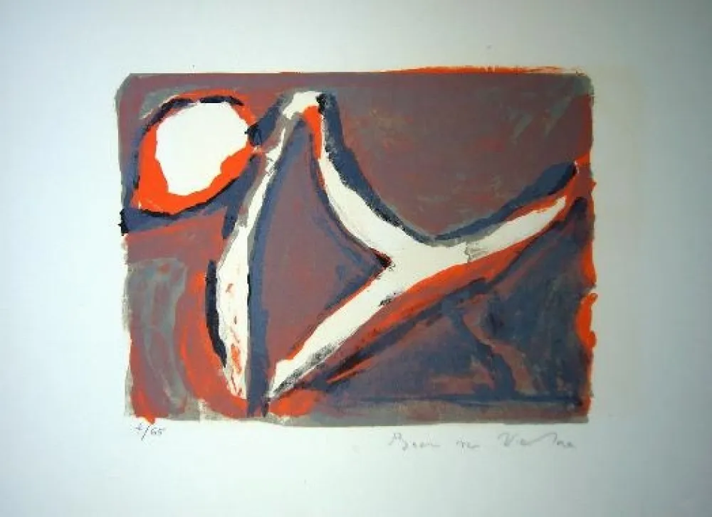 Lithografie Van Velde - MP 51