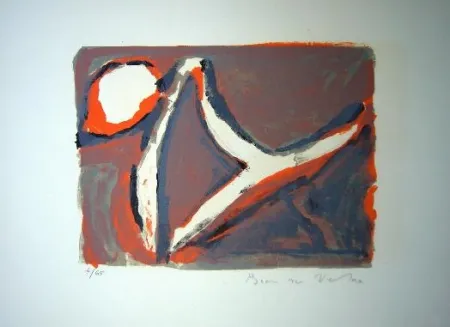 Lithografie Van Velde - MP 51