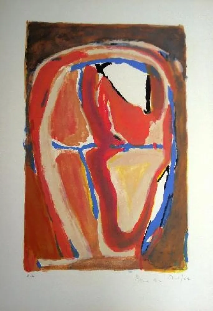 Lithografie Van Velde - MP 58