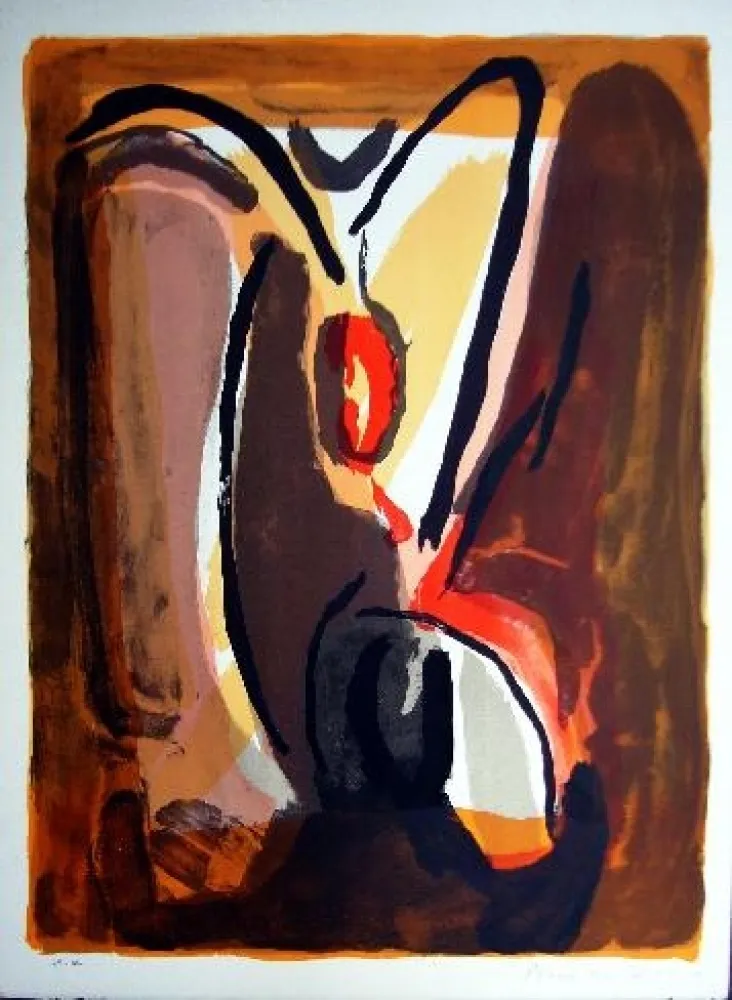 Lithografie Van Velde - MP 60