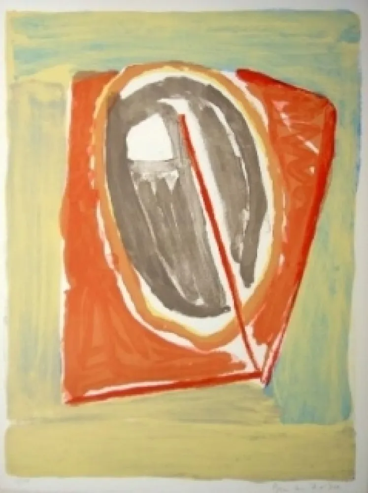 Lithografie Van Velde - MP 62