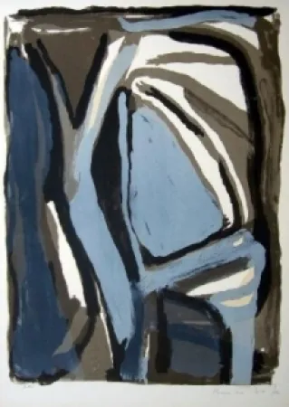 Lithografie Van Velde - MP 66