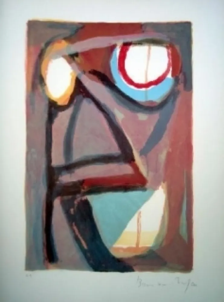 Lithografie Van Velde - MP 80