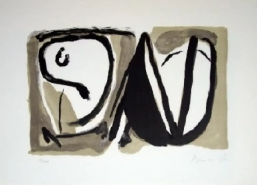 Lithografie Van Velde - MP189