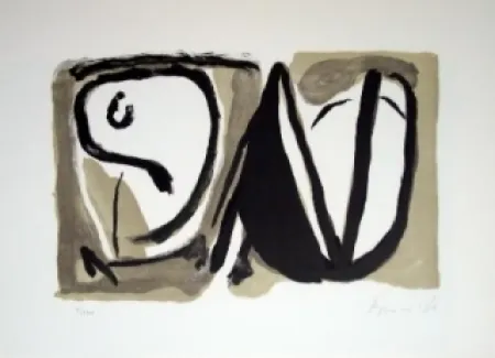 Lithografie Van Velde - MP189