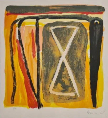 Lithografie Van Velde - No title