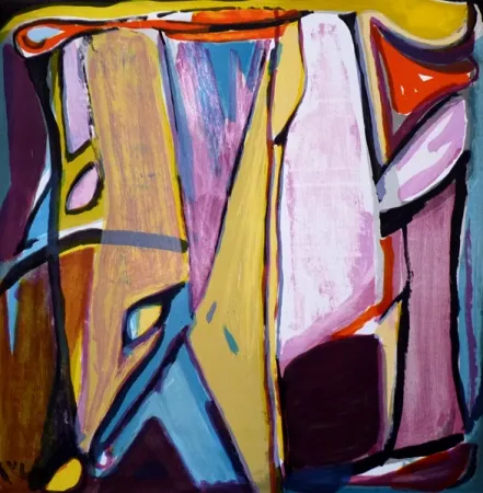 Lithografie Van Velde - No title (MP 350)