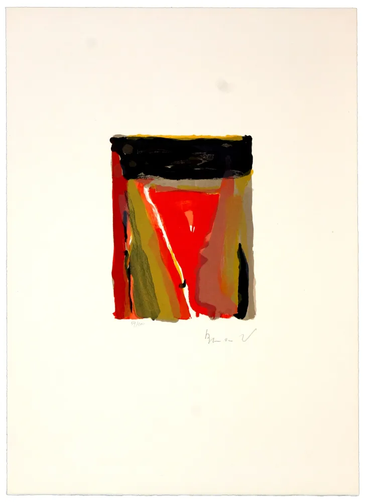 Lithografie Van Velde - Pour Jorn