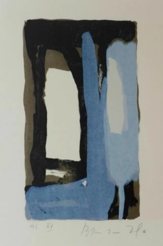 Lithografie Van Velde - Pour La folie du jour