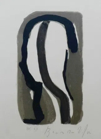 Lithografie Van Velde - Pour La folie du jour