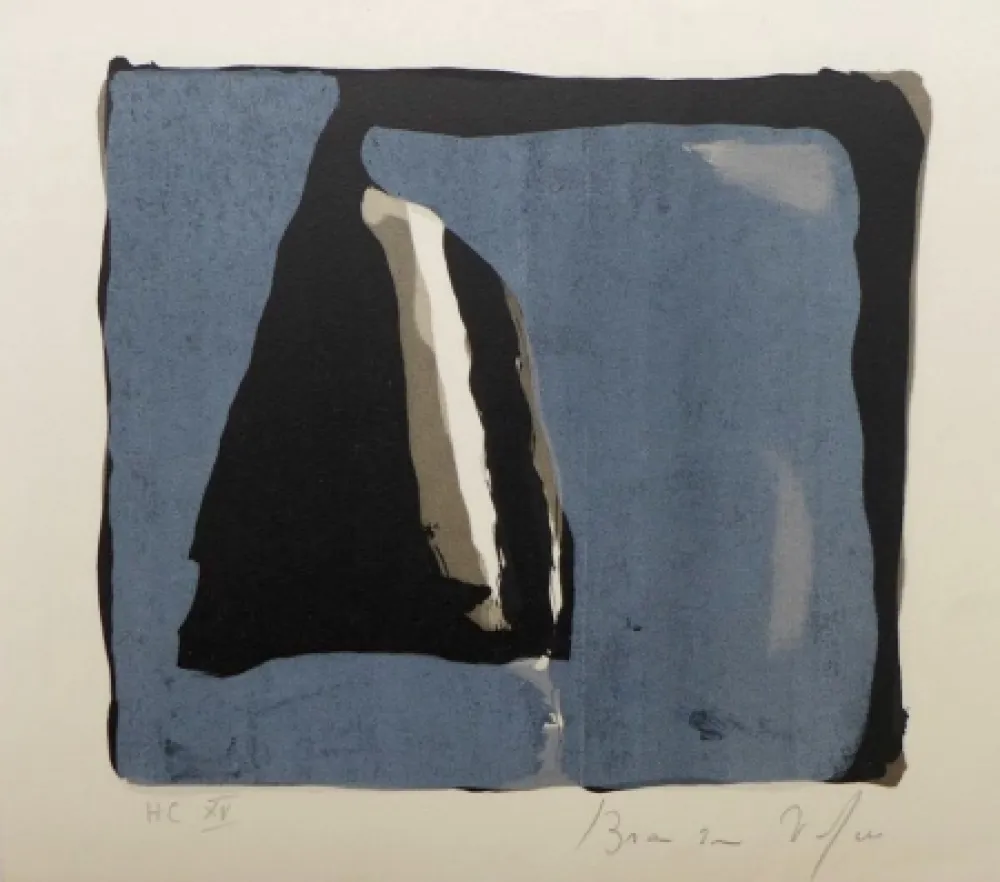 Lithografie Van Velde - Pour La folie du jour