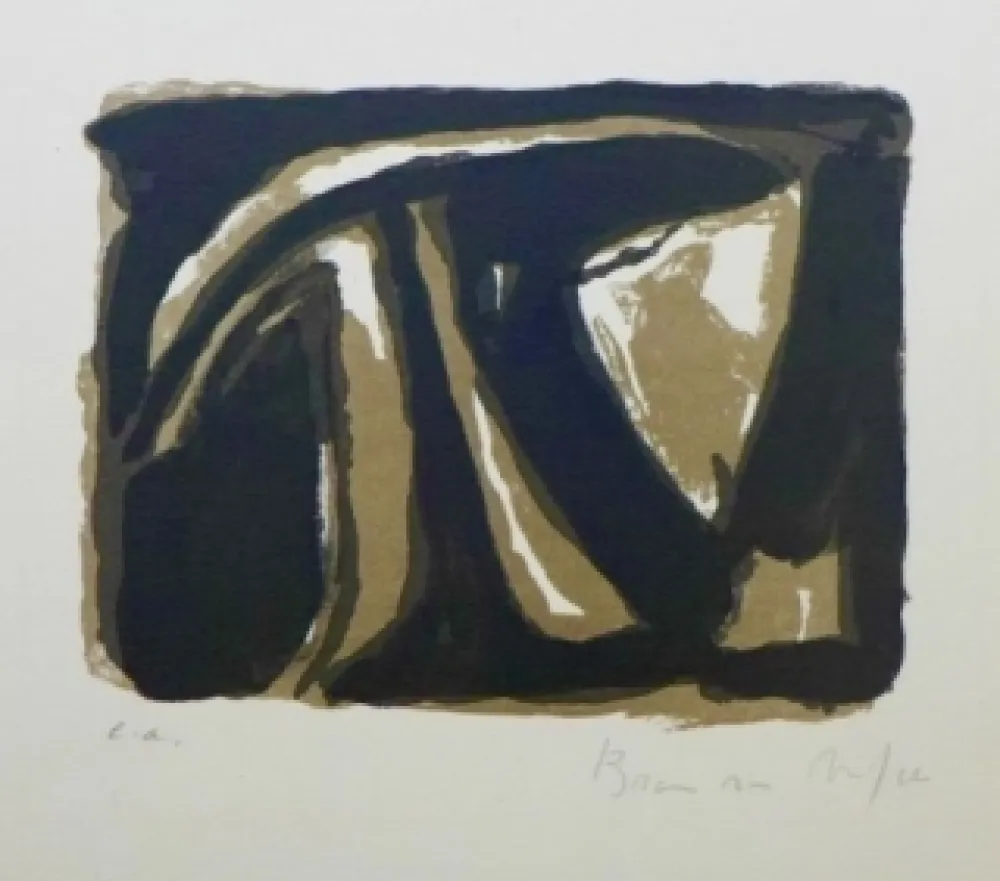 Lithografie Van Velde - Pour la Revue de Belles-Lettres