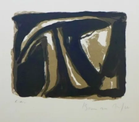 Lithografie Van Velde - Pour la Revue de Belles-Lettres