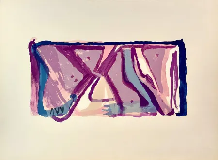 Lithografie Van Velde - Sans Titre