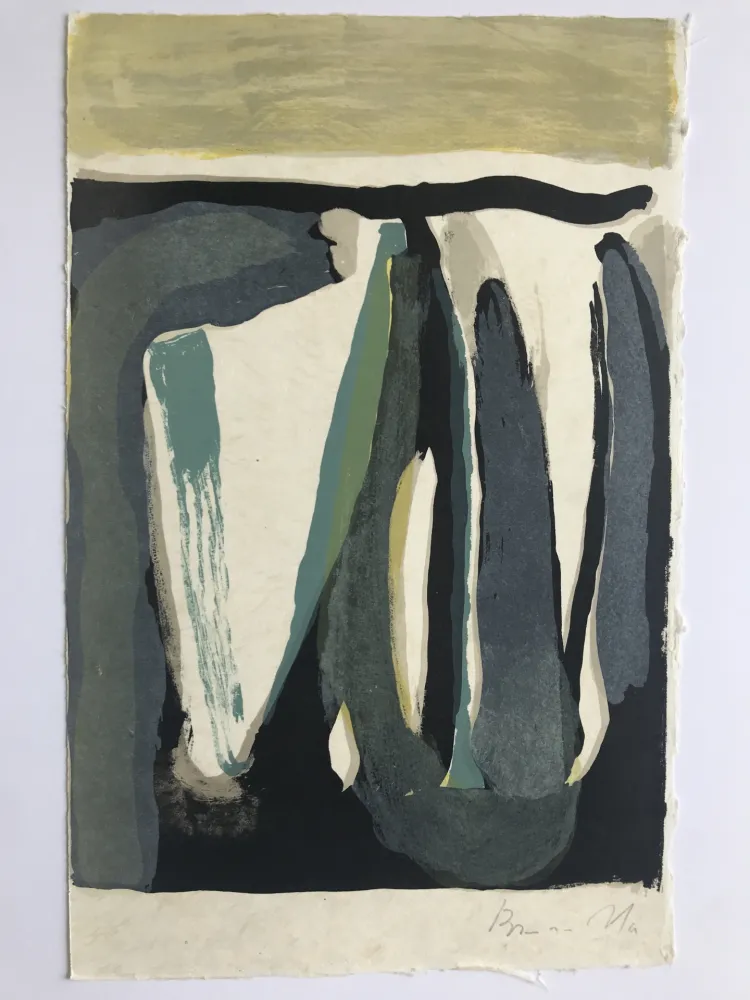 Lithografie Van Velde - Sans titre