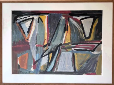 Lithografie Van Velde - Sans titre 