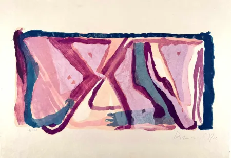Lithografie Van Velde - Sans titre 