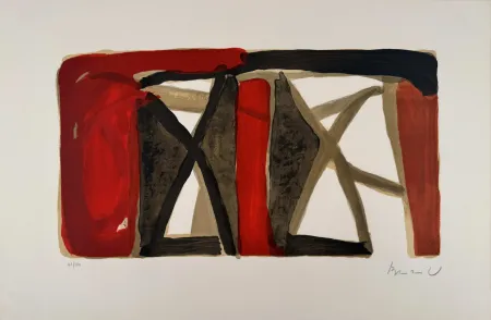 Lithografie Van Velde - Sans titre