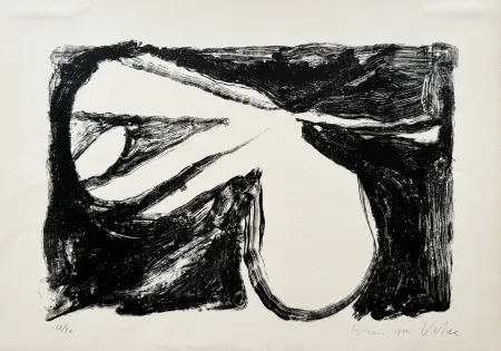 Lithografie Van Velde - Sans titre, 1965