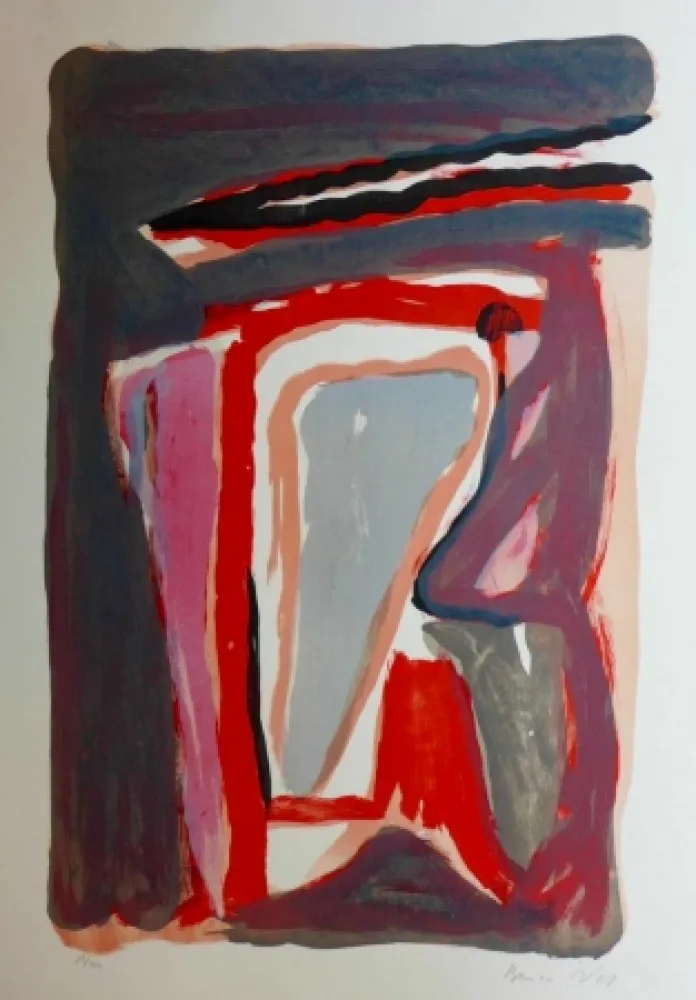 Lithografie Van Velde - Sans titre