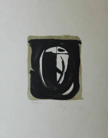 Lithografie Van Velde - Sans titre