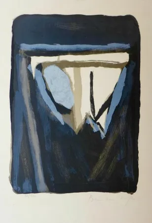 Lithografie Van Velde - Sans titre