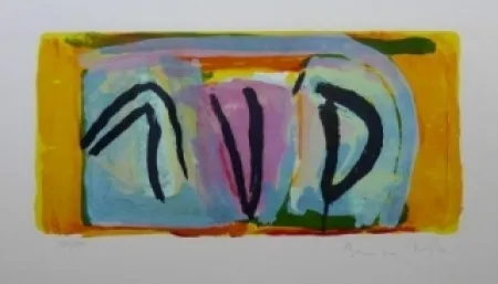 Lithografie Van Velde - Sans titre