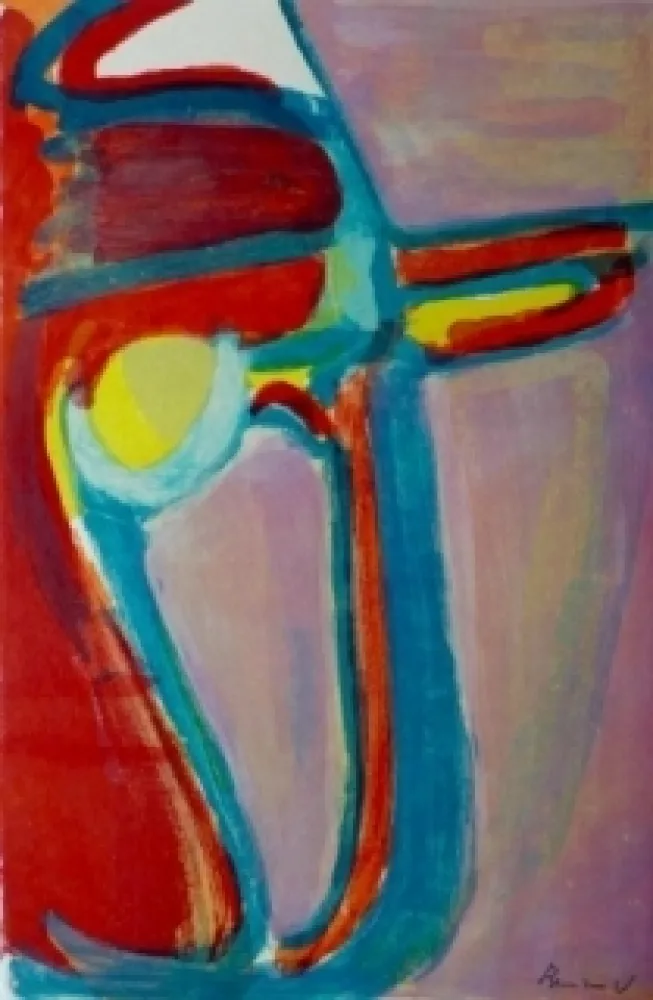 Lithografie Van Velde - Sans titre