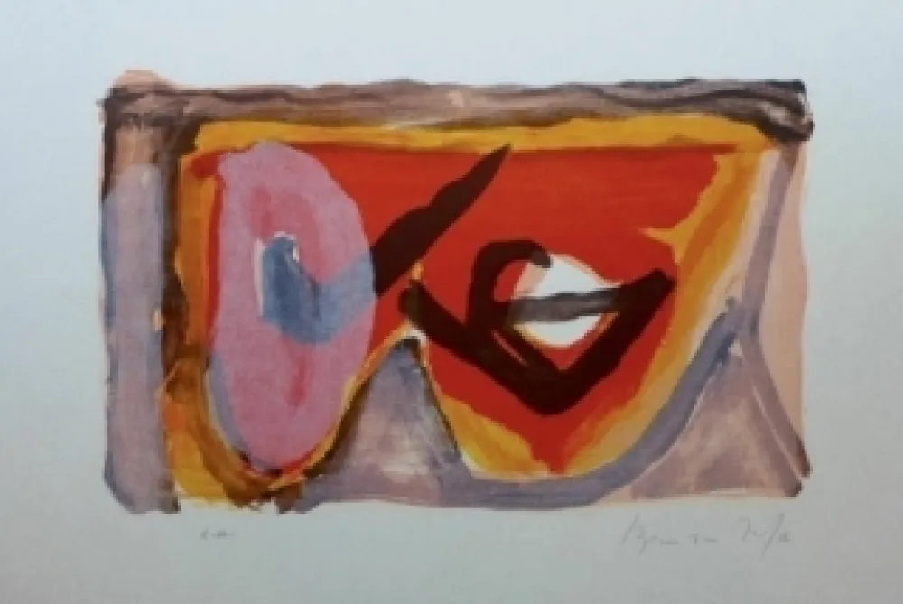 Lithografie Van Velde - Sans titre