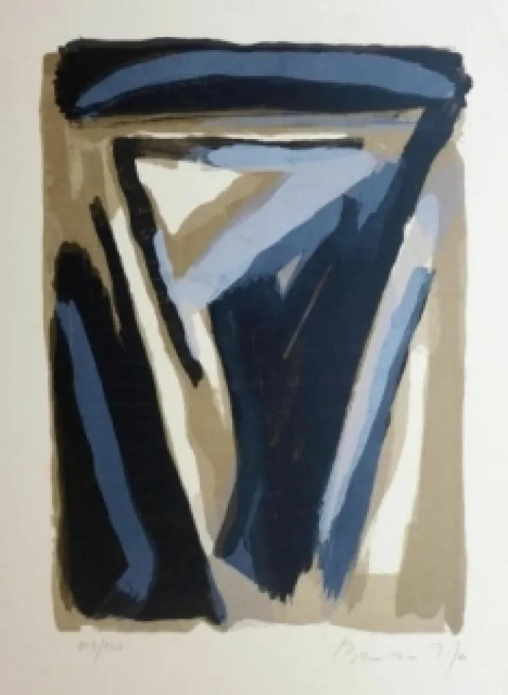 Lithografie Van Velde - Sans titre