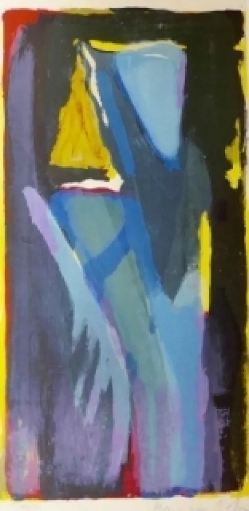 Lithografie Van Velde - Sans titre