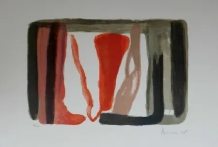 Lithografie Van Velde - Sans titre