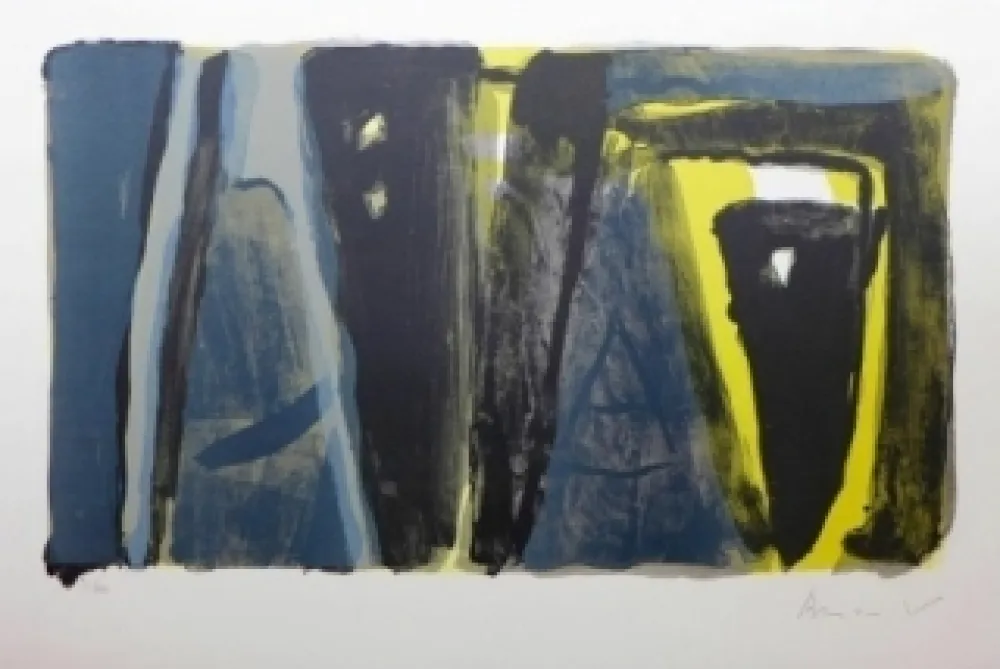 Lithografie Van Velde - Sans titre