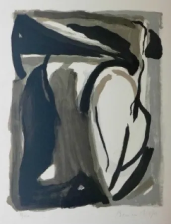 Lithografie Van Velde - Sans titre