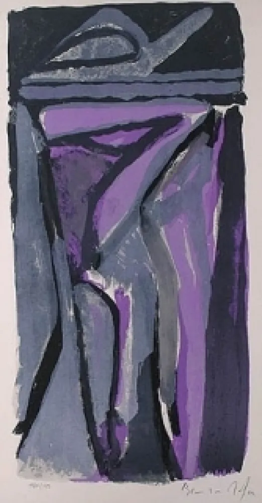 Lithografie Van Velde - Sans titre