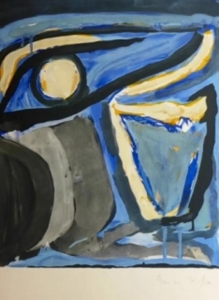 Lithografie Van Velde - Sans titre