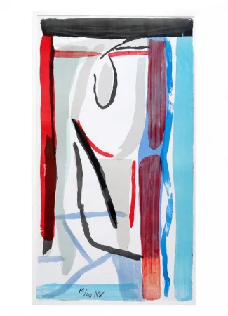 Lithografie Van Velde - Sans titre