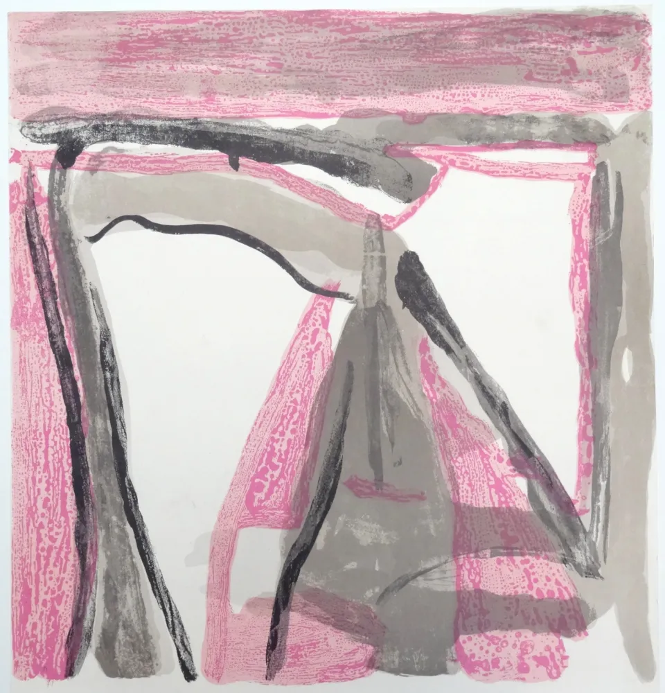 Lithografie Van Velde - Sans titre