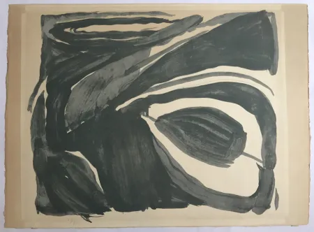 Lithografie Van Velde - Sans titre (MP 042)