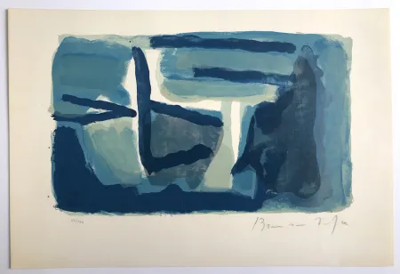 Lithografie Van Velde - Sans titre (MP 127)