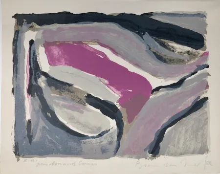 Lithografie Van Velde - Sans titre (MP50)