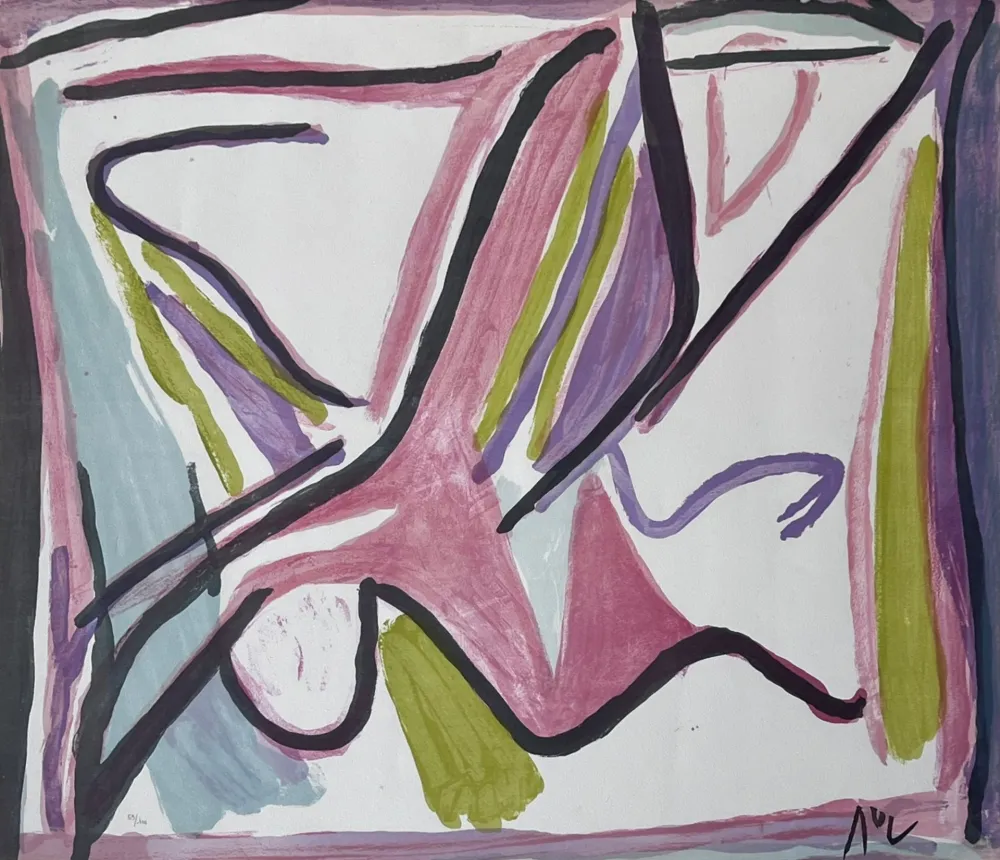 Lithografie Van Velde - Séparation