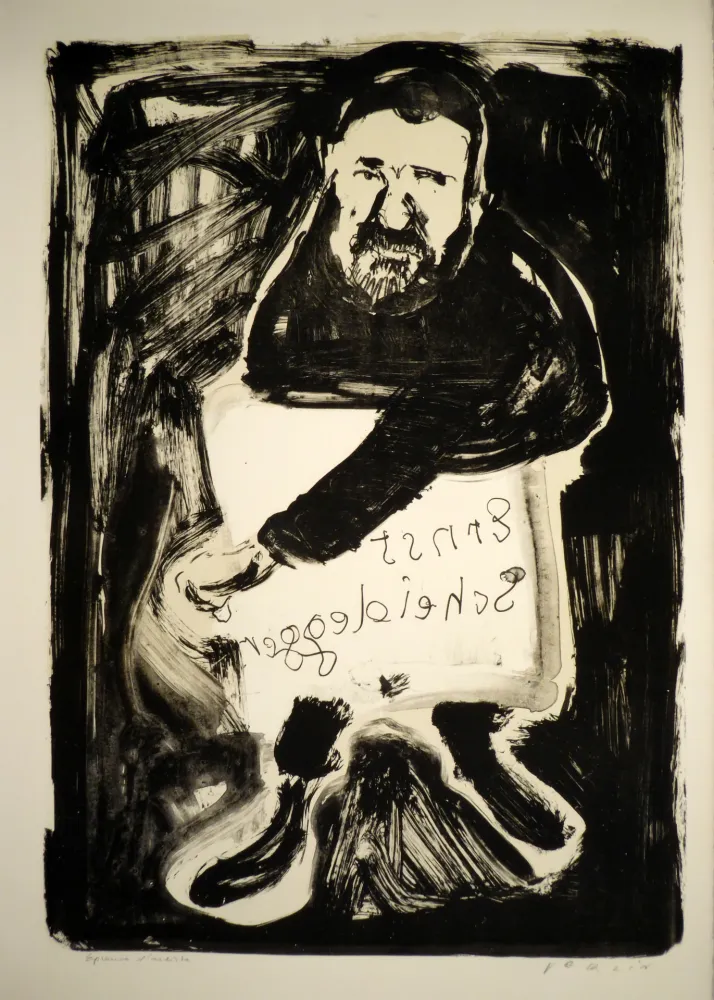 Lithografie Varlin (Guggenheim, Willy) - Ernst Scheidegger